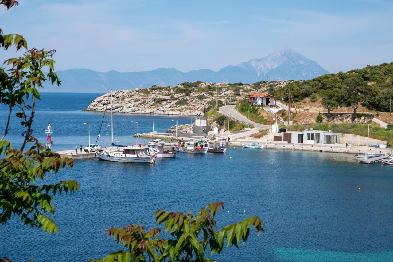 Paralia Sikias Athos View - Golden Fig Sykia Lodge מראה חיצוני תמונה