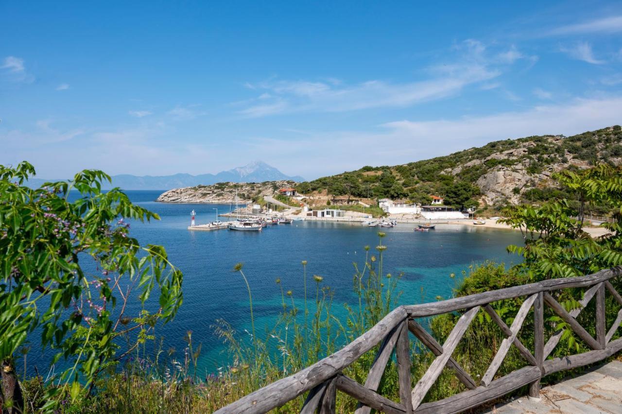 Paralia Sikias Athos View - Golden Fig Sykia Lodge מראה חיצוני תמונה