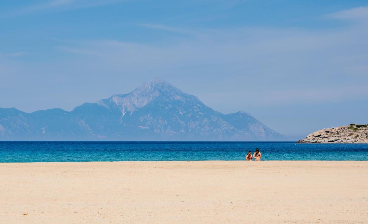 Paralia Sikias Athos View - Golden Fig Sykia Lodge מראה חיצוני תמונה