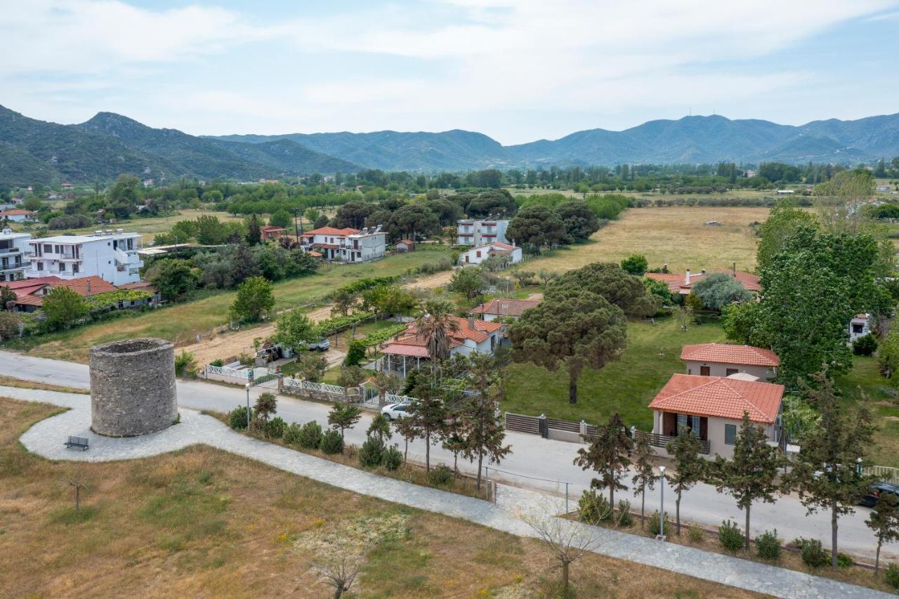 Paralia Sikias Athos View - Golden Fig Sykia Lodge מראה חיצוני תמונה